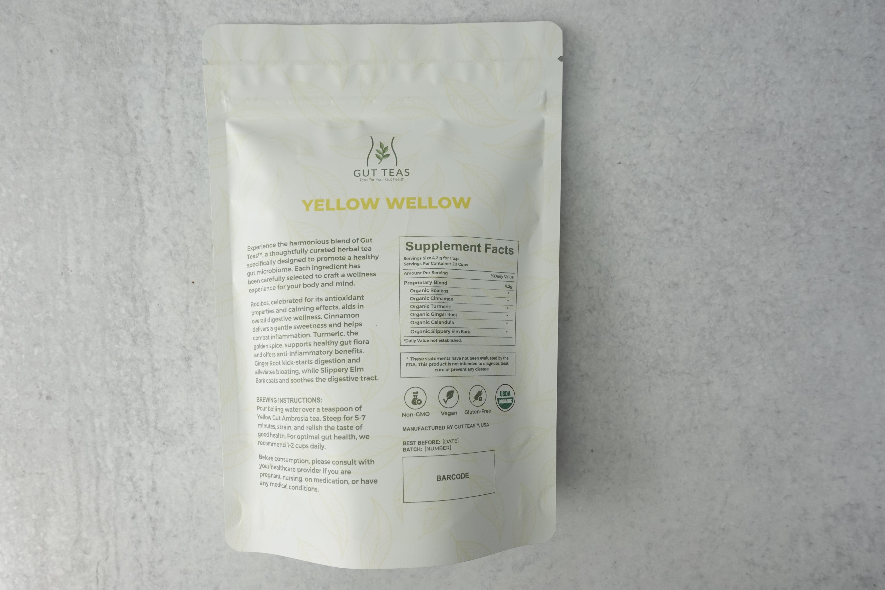 Yellow Wellow- GutTea Blend